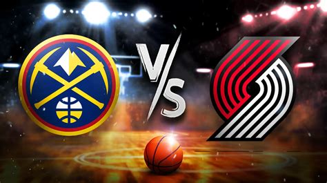 nuggets vs trail blazers prediction.